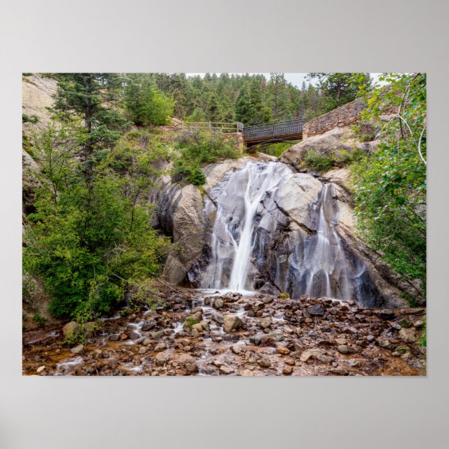 Poster Rocky Helen Hunt Falls (Devant)