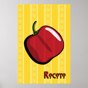 Poster Rocoto Chili Pepper