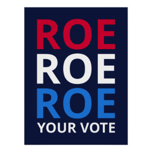 Poster Roe Your Vote I