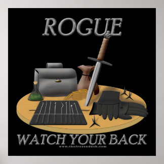 Poster Rogue : Regardez votre dos