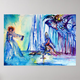 Poster ROi ARTHUR, DAME DU LAC ET EXCALIBUR