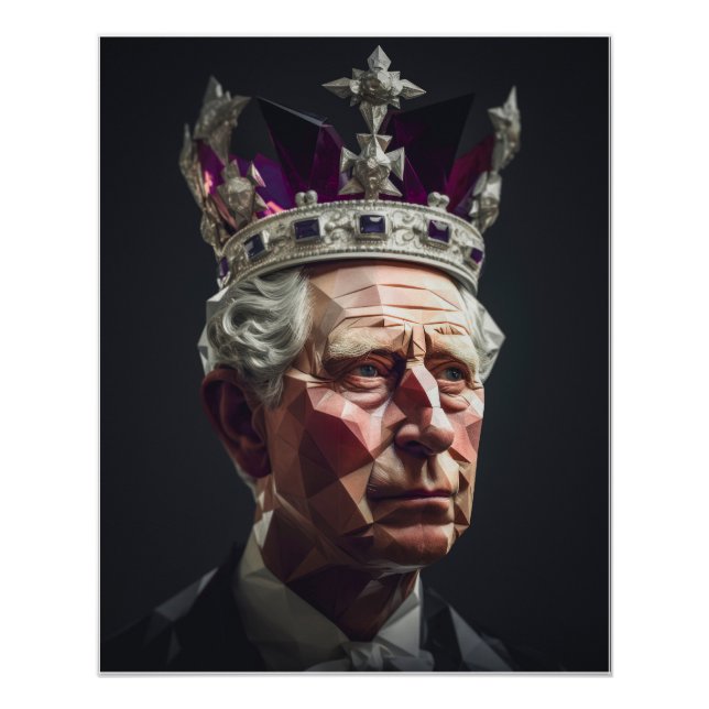 Poster Roi Charles III (Devant)