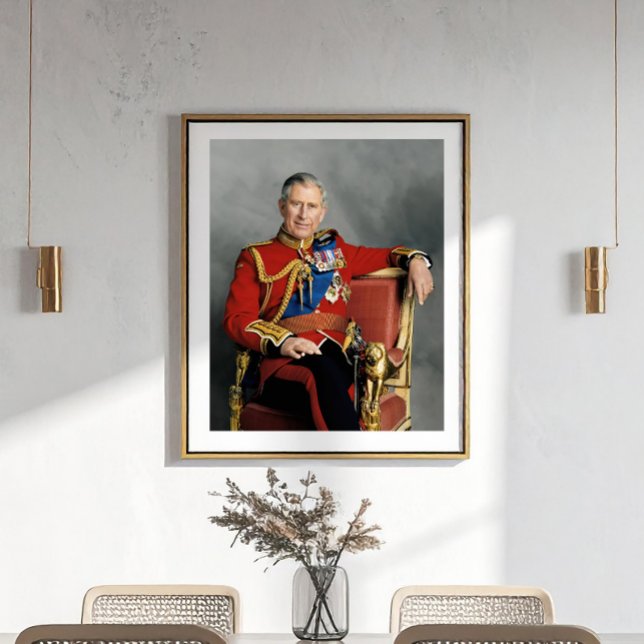 Poster Roi Charles III (Créateur téléchargé)