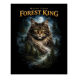 Poster Roi de la Forêt