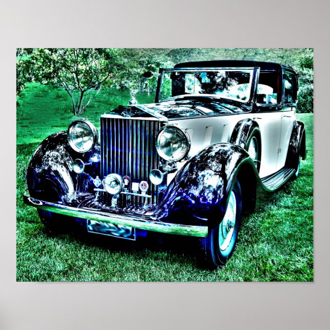 Poster Roll Royce 1930 (Devant)