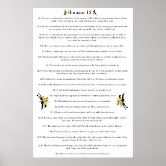 Poster Romains 12