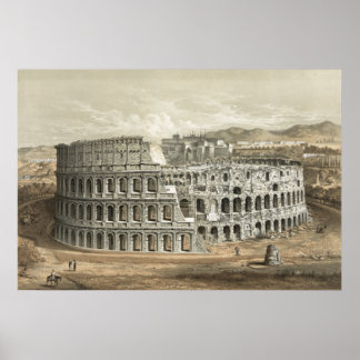 Poster Roman Vintage Art