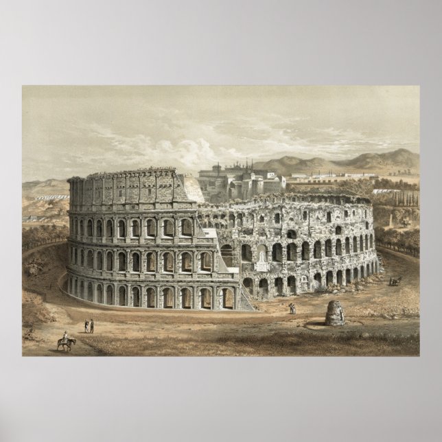 Poster Roman Vintage Art (Devant)