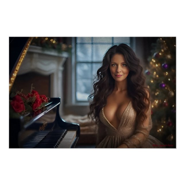 Poster Romance de Noël (Devant)