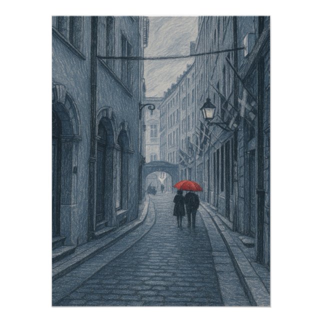 Poster Romance in Lyon (Devant)