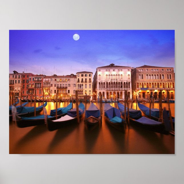 Poster romantique de Venise EXTRAORDINAIRE (Devant)
