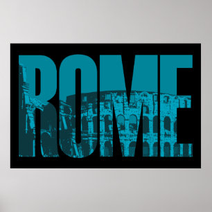 Poster Rome Graphic