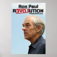 Poster Ron Paul Revolution