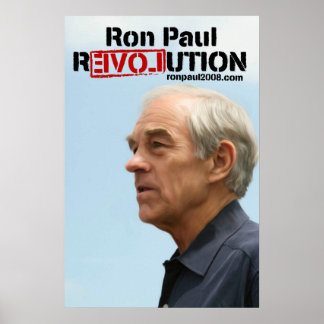 Poster Ron Paul Revolution
