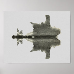 Poster Rorschach Inkblot Test Art Amusant