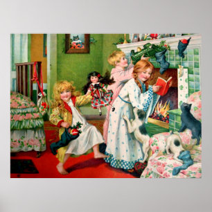 Poster Rosa C. Petherick: Christmas Shopping