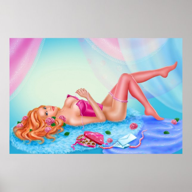 Poster "Rose" (Devant)