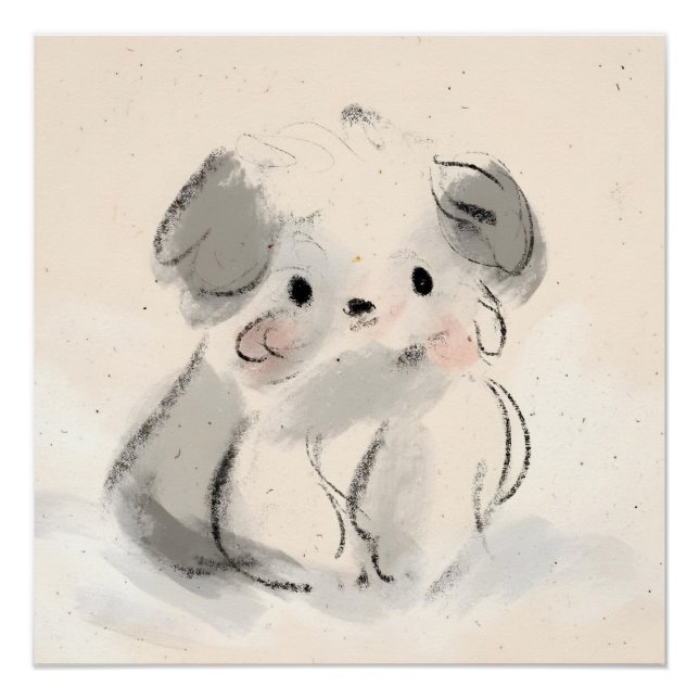 Poster rose, collage, coquette, preppy, tendance, côtier, (Devant)