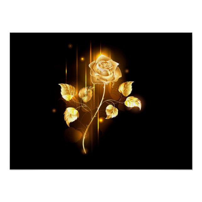 Poster Rose d'or ( rose d'or ) (Devant)