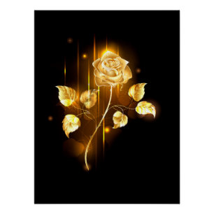Poster Rose d'or ( rose d'or )