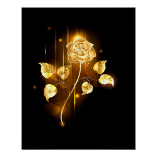 Poster Rose d'or ( rose d'or )