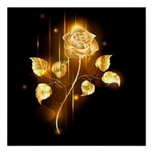 Poster Rose d'or ( rose d'or )