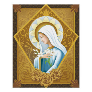 Poster Rose mystique