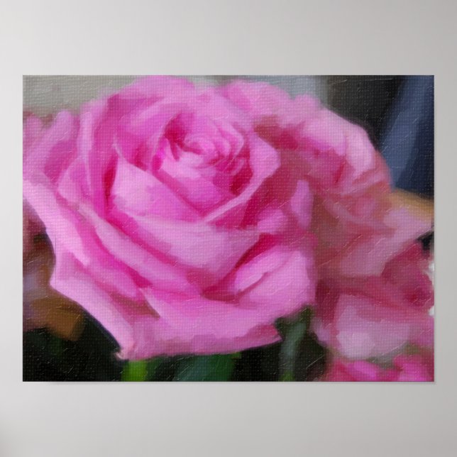 Poster Rose rose rose (Devant)