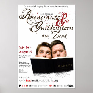 Poster Rosencrantz & Guildenstern