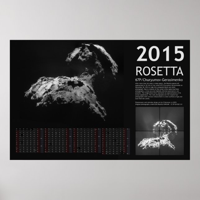 Poster Rosetta 2015 (Devant)