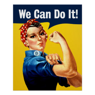 Poster Rosie le Riveter 