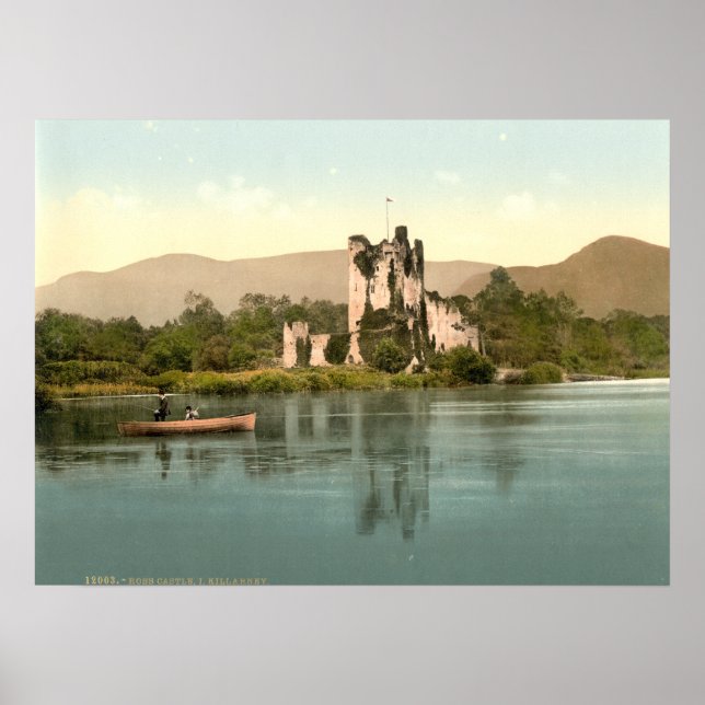 Poster Ross Castle I, Killarney, comté de Kerry (Devant)