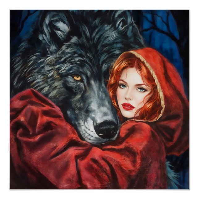 Poster Rouge et Gris : Une Connexion Inattendue (Devant)
