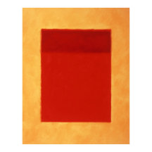 rouge, orange sur jaune