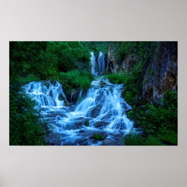 Poster Roughlock Falls Spearfish Canyon (Devant)