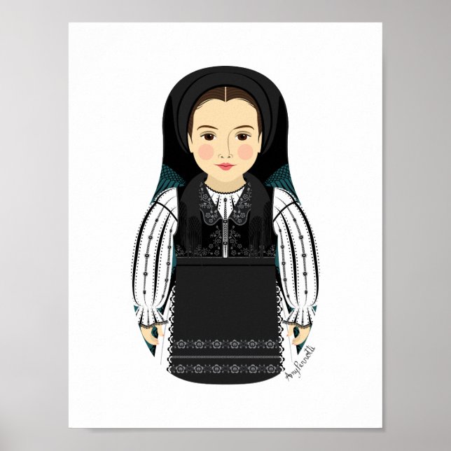 Poster roumain Matryoshka (Devant)