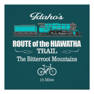 Poster Route de la Hiawatha (RT2)