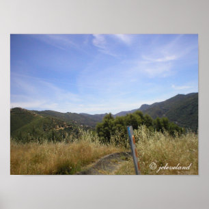 Poster Route des montagnes