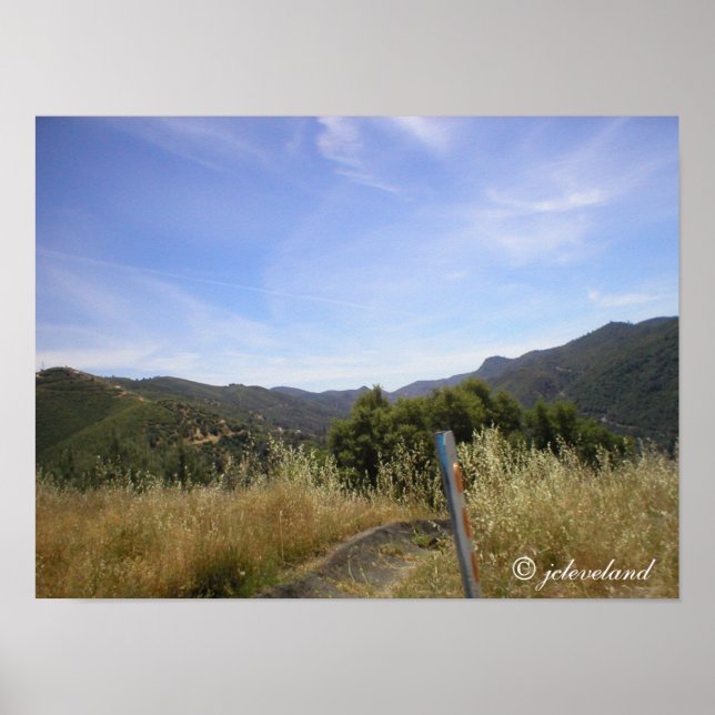 Poster Route des montagnes (Devant)