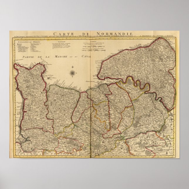 Poster Routes romaines et forêts (Devant)