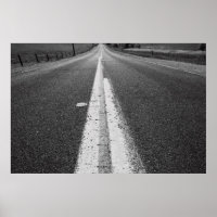 Poster routier infini, Imprimer