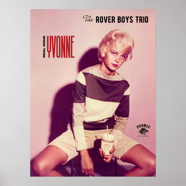 Poster Rover Boys Trio 18x24 "Real Gone Yvonne" (Devant)