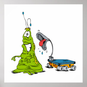 Poster Rover rasant Martian