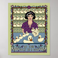 Poster Row_A_8x10 Pour Vos Canards