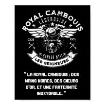 Poster, ROYAL CAMBOUIS Papier poster (mat)