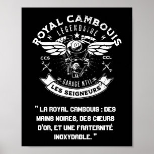 Poster, ROYAL CAMBOUIS  Papier poster (mat)