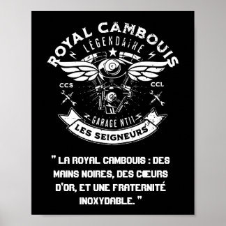 Poster, ROYAL CAMBOUIS Papier poster (mat)