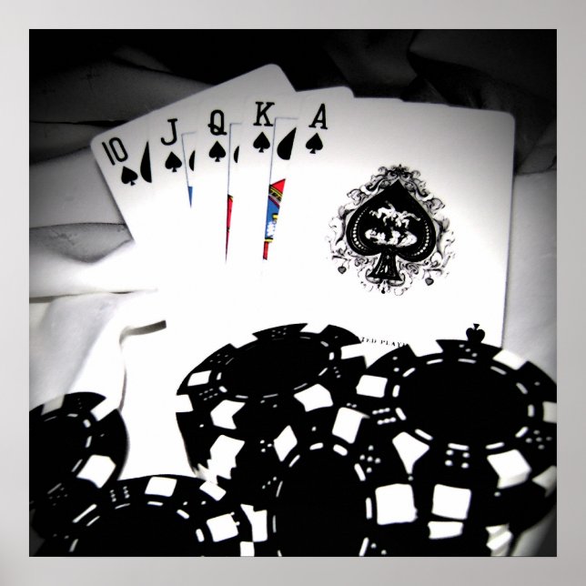 Poster Royal Flush (Devant)