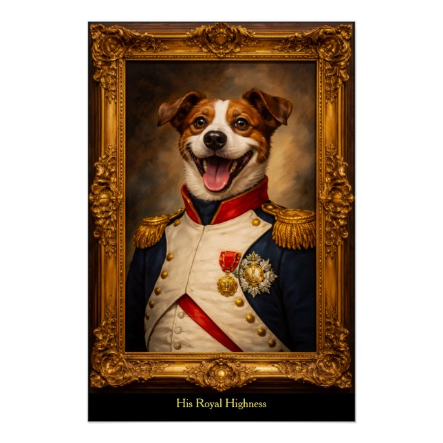 Poster Royal Highness Dog (Devant)