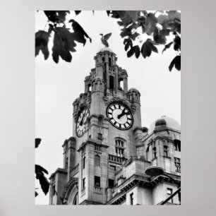 Poster Royal Liver Building Liverpool